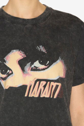 Zoeline Bedrucktes Baumwoll-T-Shirt