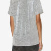 Zoeline Metallic-Jersey-T-Shirt mit Logos Zoeline Metallic-Jersey-T-Shirt mit Logos