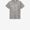 Zoeline Metallic-Jersey-T-Shirt mit Logos Zoeline Metallic-Jersey-T-Shirt mit Logos